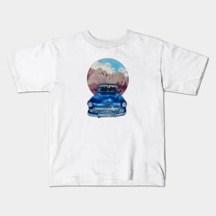 Chevy at Mt Rushmore Kids T-Shirt